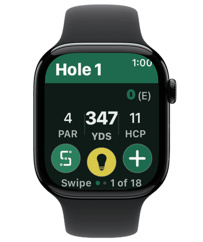 Actual Apple Watch hole overview